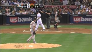 2013/09/04 Bumgarner fans six over six