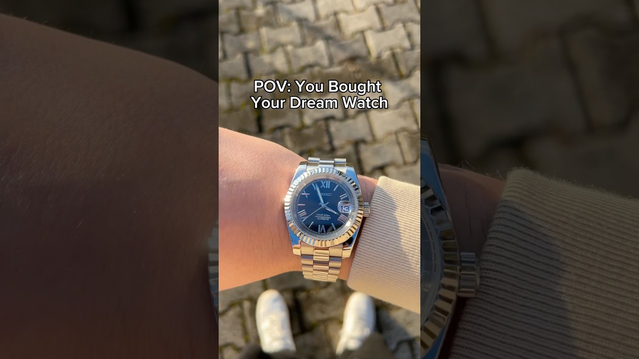 POV: you bought your dream watch and now every second feels legendary