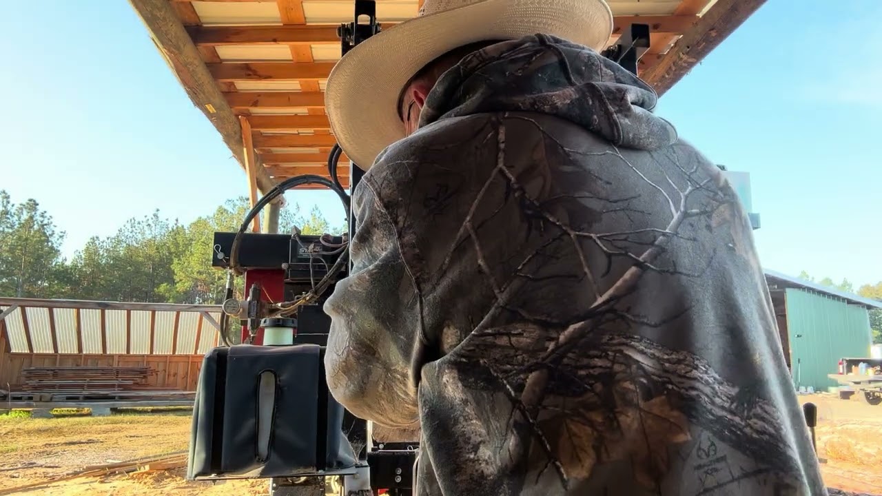 Sawing 2x6’s on Timberking 1620 November 14, 2025