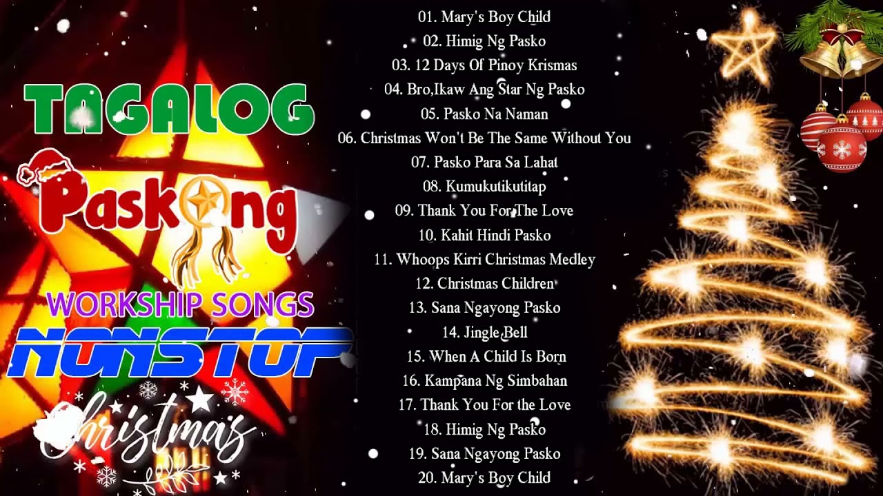 Best Tagalog Christmas Songs 2022 Medley   PASKONG PINOY   Top Traditional Tagalog Christmas Songs