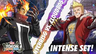 Cloud805 vs. NYChrisG - Marvel Tokon • Ranked Set • High Level Gameplay