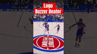 Spida with the Logo Buzzer Beater. Cleveland leads Detroit 31-22 end of 1st