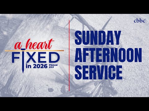 [20260719] Sunday Afternoon Service