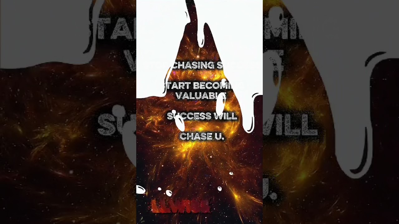 Success Will Chase You If You Do This 