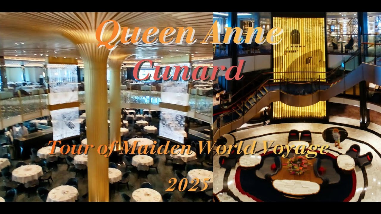 Queen Anne 큐나드 maiden World Voyage Tour 2025