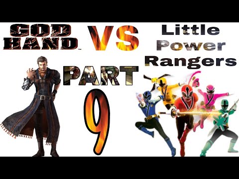 God Hand Super Powers | GODHAND VS Little Power Rangers | GODHAND ...