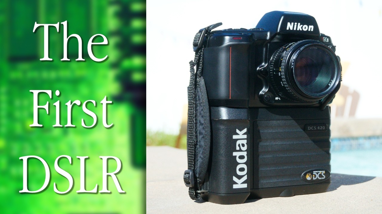 Shooting With The First DSLR - The Kodak DCS-420 | Tech Showcase