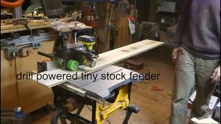 Small Shop Power Feeder for Bandsaws,Table saws & Router Tables