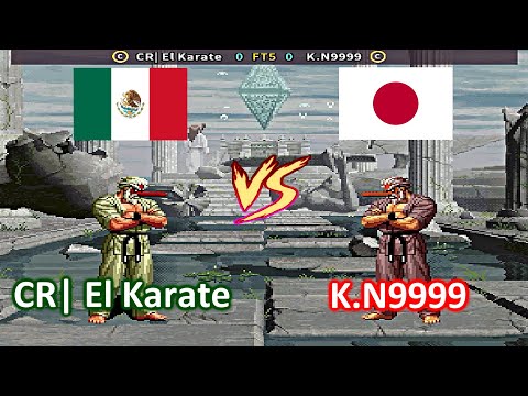 SNK vs. Capcom - SVC Chaos Super Plus - CR| El Karate vs K.N9999 FT5