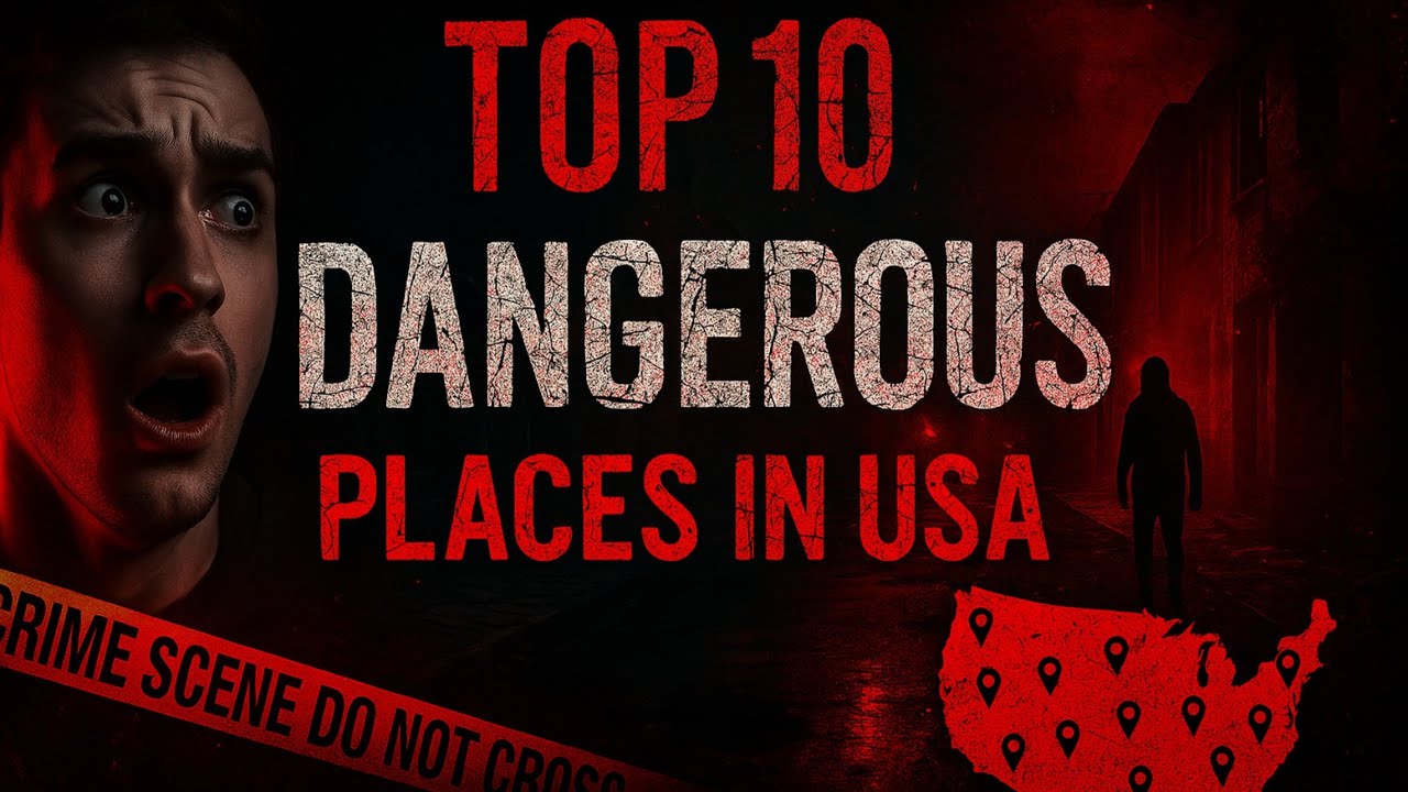 Top 10 Most Dangerous Cities in the U.S. (2025) | Crime Rates ...