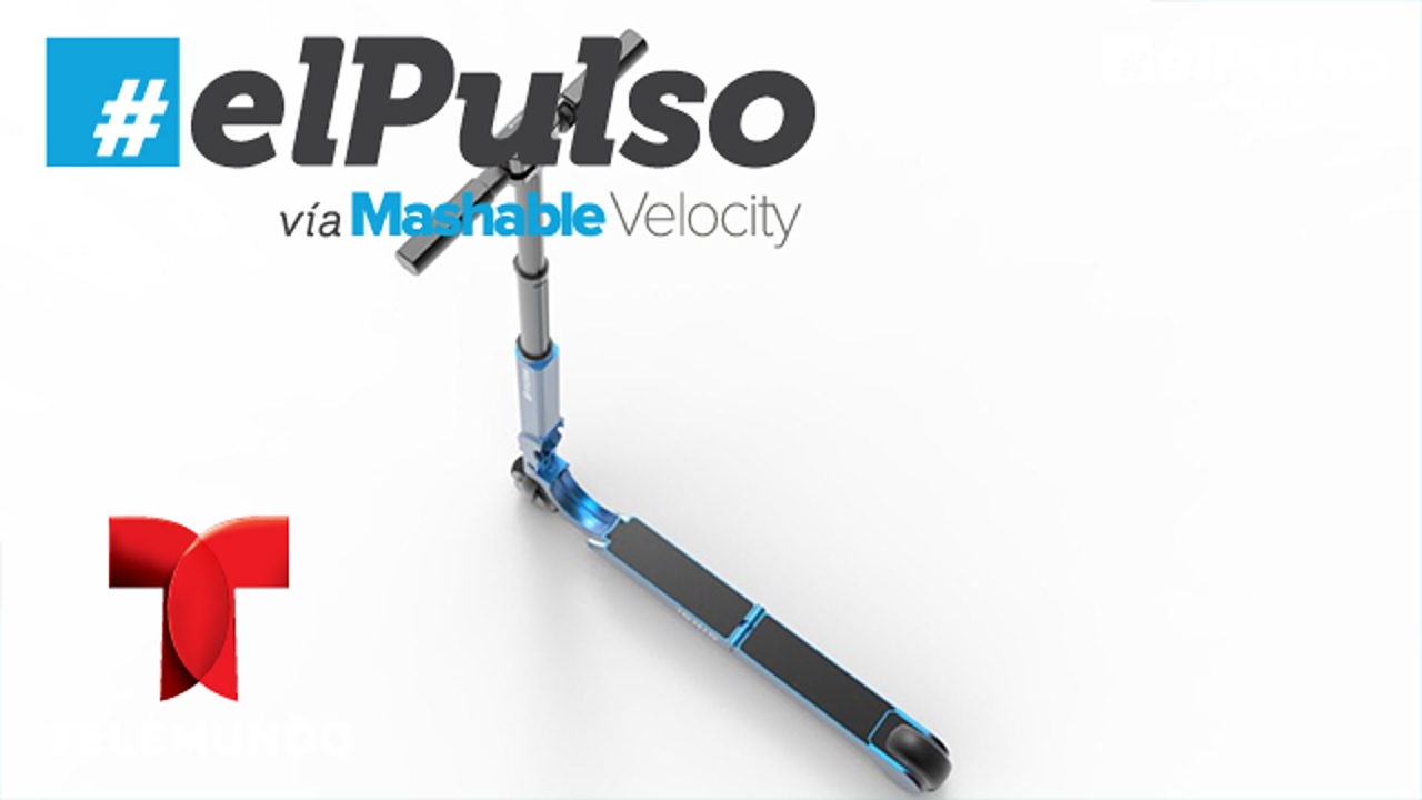 Ioniq: el scooter eléctrico y plegable | El Pulso | Entretenimiento