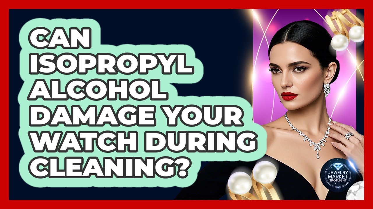 Can Isopropyl Alcohol Damage Your Watch During Cleaning? - Jewelry Market Spotlight