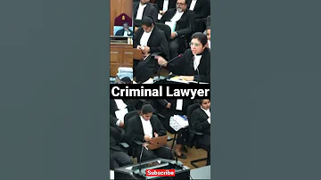 Criminal Lawyer in Supreme Court #advocate #lawstudent #legal #shorts