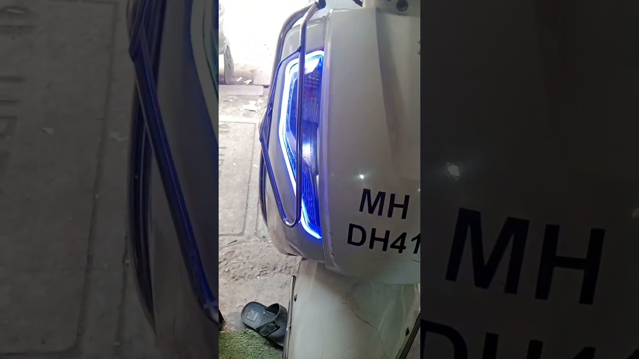 Access125 bs6 Drl Light And Hazard flasher install 