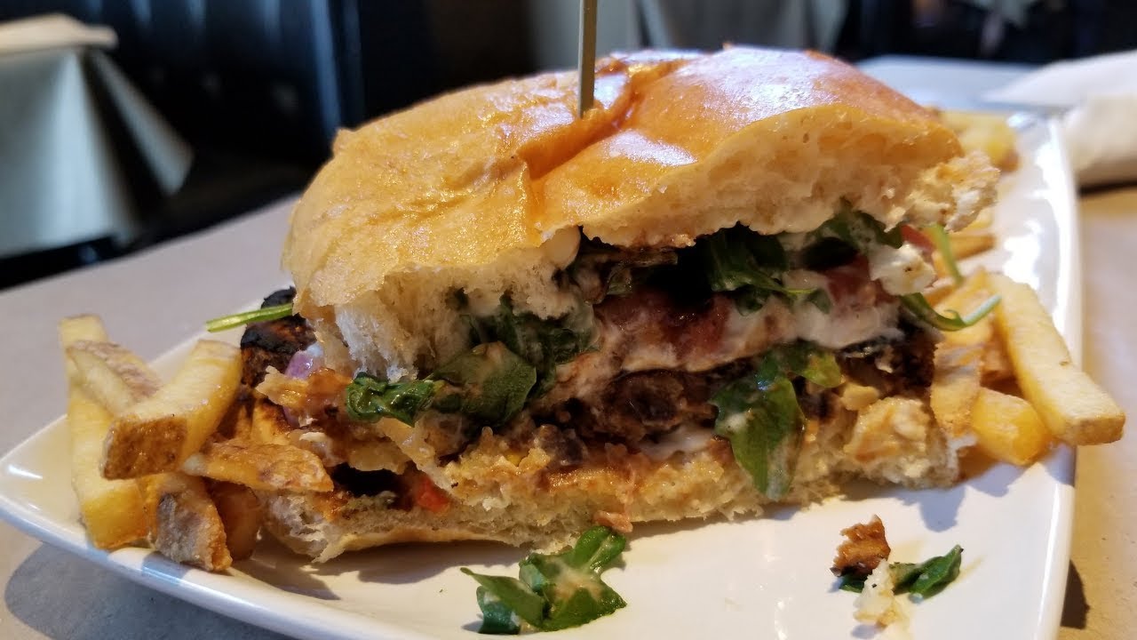 Jack Astor's-Hold the Beef Bean Burger