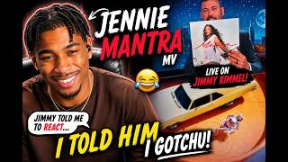 FIRST TIME REACTING to JENNIE “Mantra” MV and Live on Jimmy Kimmel