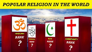Most Popular Religion In The World | 3D Comparison