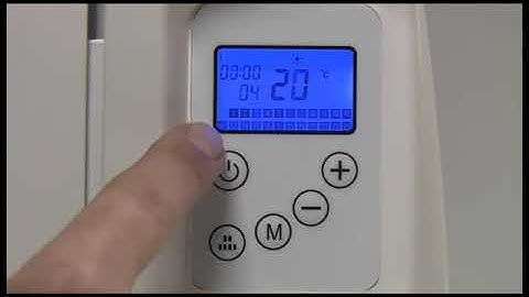 Joule Therm radiator control panel