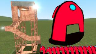 Scary Among Us Vs Towers In Garry's Mod! screenshot 3