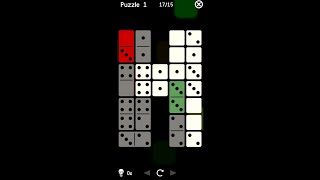 Domino Puzzle (by Black Puma Labs) - free offline puzzle game for Android - gameplay. screenshot 2
