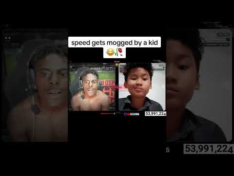 speed get mogged by a kid😂🥀