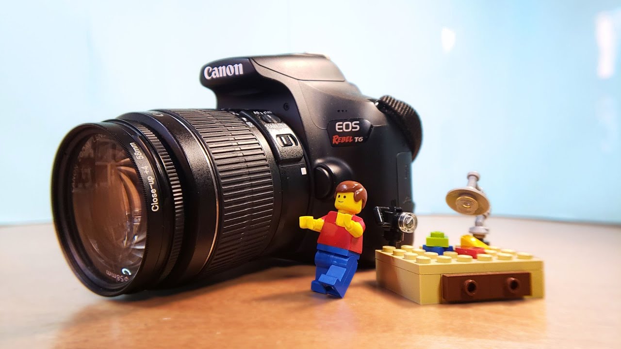 Урок покадровой анимации на DSLR-камеру для начинающих