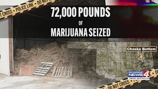 72,000 pounds of illegal marijuana found stored in barn
