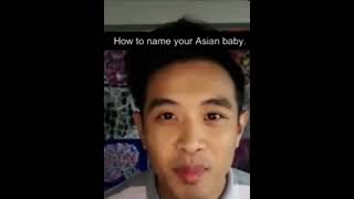 tutorial on how to name an asian baby