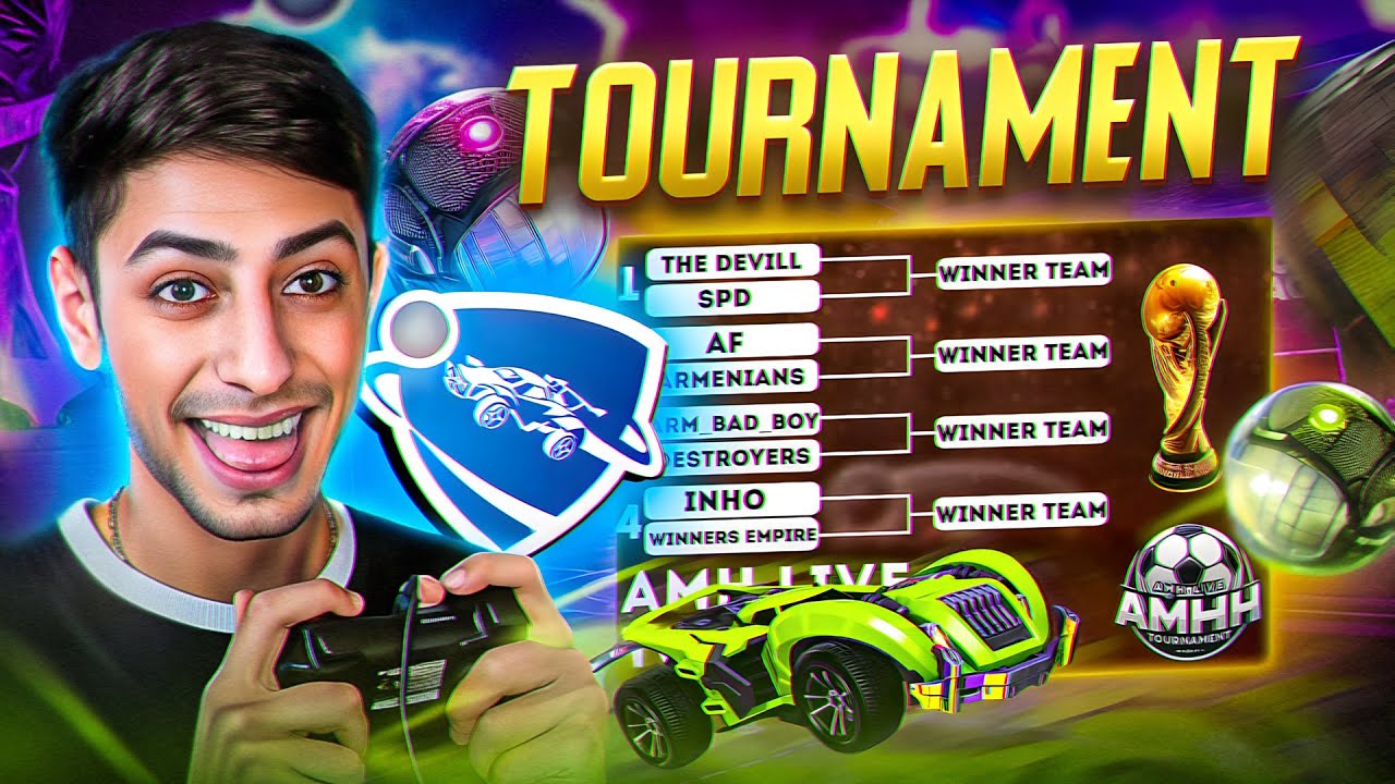 TOURNAMENT $100 DAY 2🏆💥 ՍԿՍՎԵՑԻՆ ԱՄԵՆԱ ՀԶՈՐ ԽԱՂԵՐԸ🤐😲 / Rocket League®