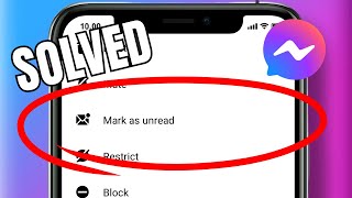 HOW TO MARK ANY READ CHAT UNREAD ON MESSENGER screenshot 2