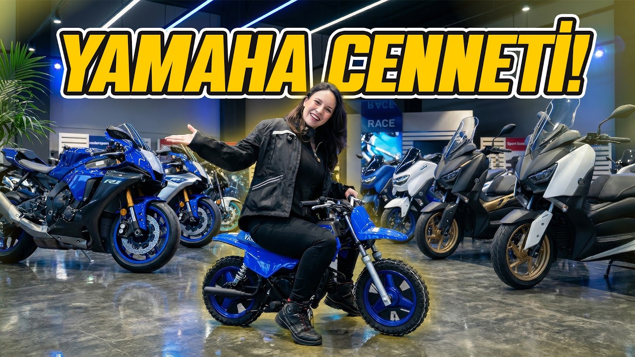 Ege’nin EN BÜYÜK Yamaha Bayisini Gezdim! | CNR Motor