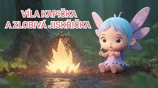 VÍLA KAPIČKA A ZLOBIVÁ JISKŘIČKA 🧚💥- audio pohádka (2024)