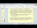 How to install C++ compiler in Windows OS