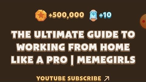 Memefi New codes I The ultimate Guide to working From home like A pro I MemefiGirls