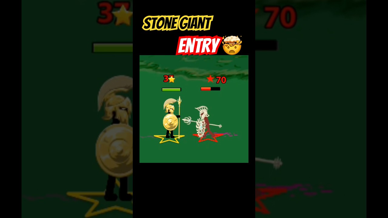 Stone giant Entry || Stick War || 