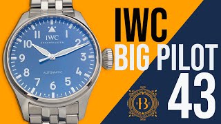 IWC Big Pilot’s Watch 43 Blue Dial IW329304