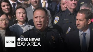Derrick Lew introduced as new San Francisco police chief