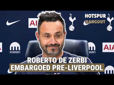Roberto De Zerbi on Richarlison, Solanke, Kudus and Maddison | Liverpool v Tottenham | Embargoed