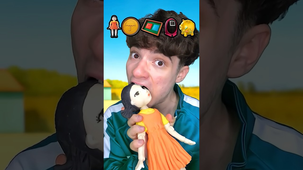 🇺🇲I Ate Squid Game 🦗Candy?!ASMR Ch...