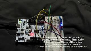 EFB2073 Lab 4 – Task 2: Rotating LEDs (DigitalOut & BusOut)