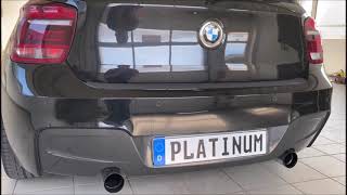 BMW F20 M135i Schubabschaltung M Performance Auspuffanlage