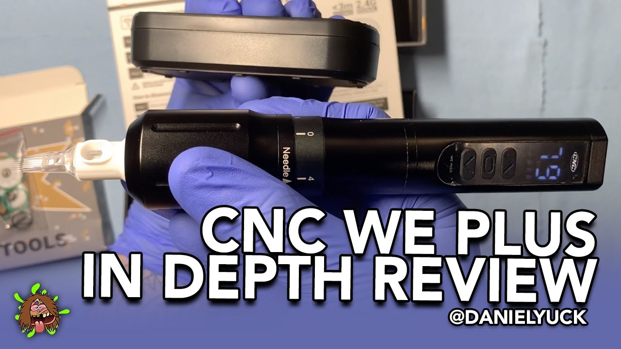 CNC WE Plus In Depth Review Best Wireless Tattoo Machine? YouTube