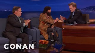 Jared Leto Disinfects Conan & Andy | CONAN on TBS