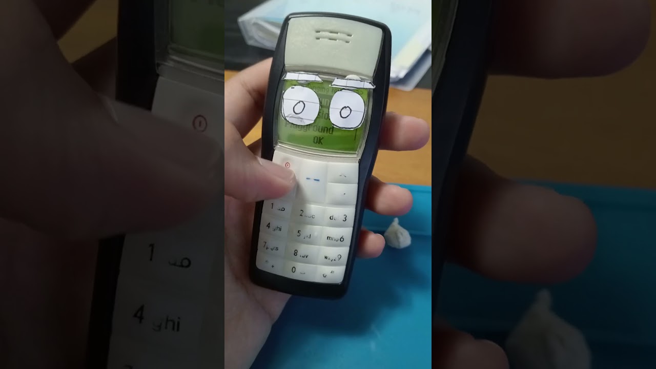 just me modify my Nokia 1100😁 