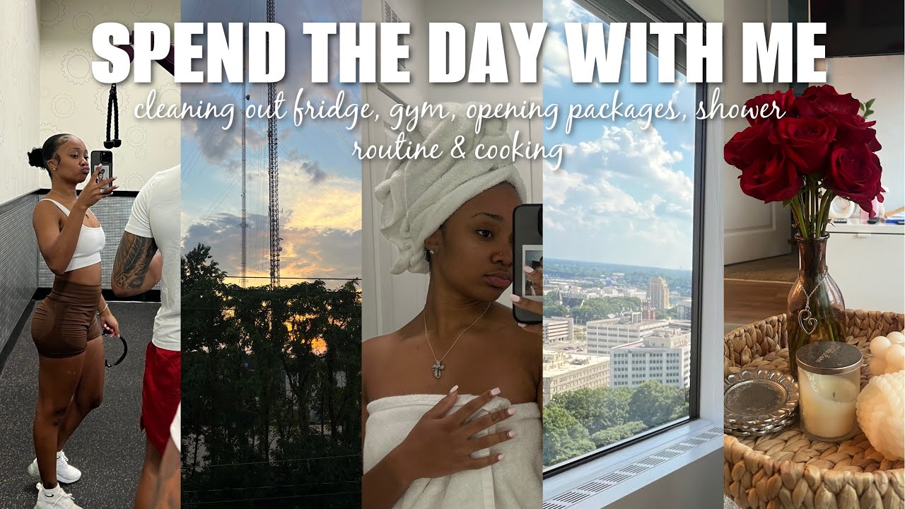 Spend The Entire Day With Me | Cleaning and Reorganizing, Gym, P.O. Box Opening, Hygiene, & Cooking