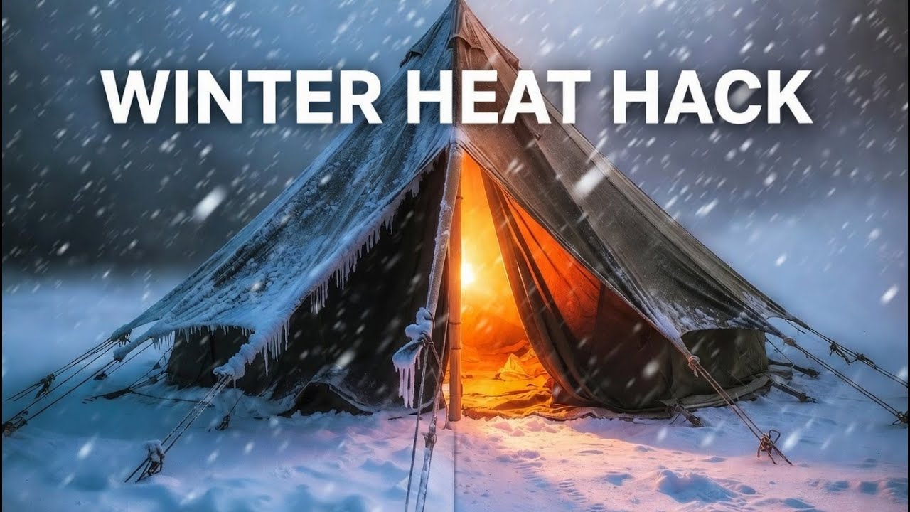 WWI’s 40% Heat Saving Tent Method That Still Beats Winter Today