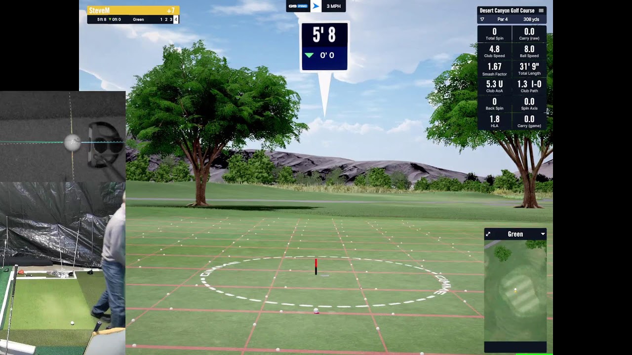Simulator or Sim Golf with GSPro on the ProTee VX.
