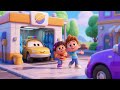 The Car Wash Waltz | Silly Vehicle Dance Song for Kids