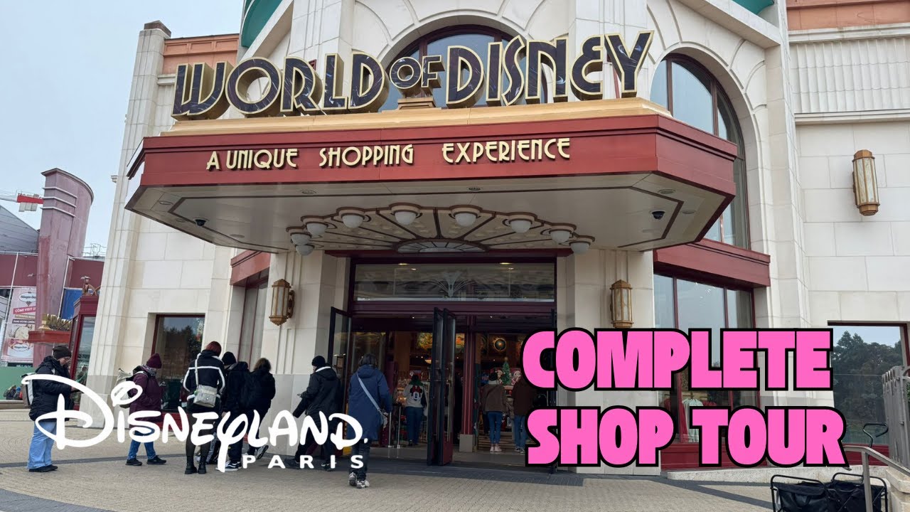 🛍️  Disneyland Paris Merch Update | New Merchandise | Releases at World of Disney | Shop Tour
