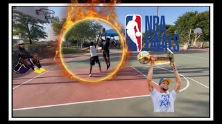 First IRL video basketball 1v1😤😈